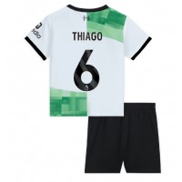 Liverpool Thiago Alcantara #6 Bortadräkt Barn 2023-24 Kortärmad (+ Korta byxor)